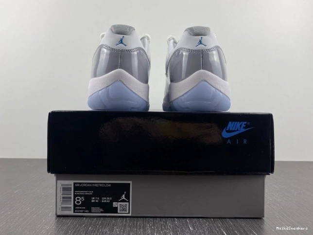 MaikeSneakers 11 Low Jordan Grey Cement Air AV2187-140 0816